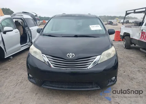 2011 Toyota Sienna Xle из США, поврежденный, VIN 5TDDK3DC6BS017788